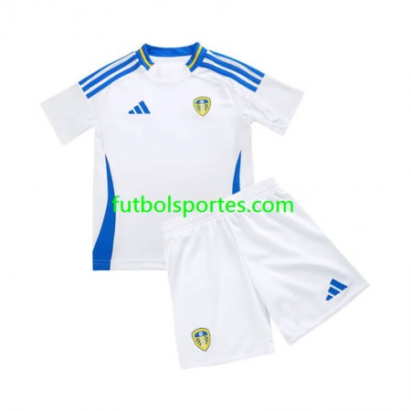 Camiseta Leeds United Niño Primera Equipación 2024/2025
